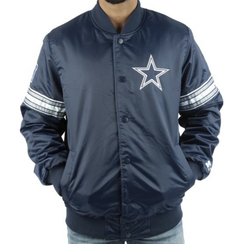 Dallas Cowboys Men’s Pick & Roll Full-Snap Jacket