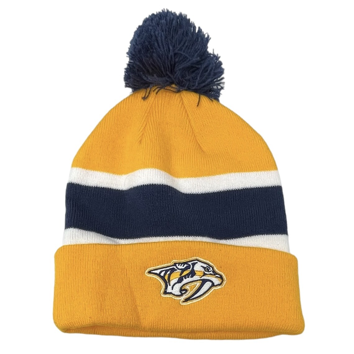 Nashville Predators Men’s Fanatics Cuffed Pom Knit Hat