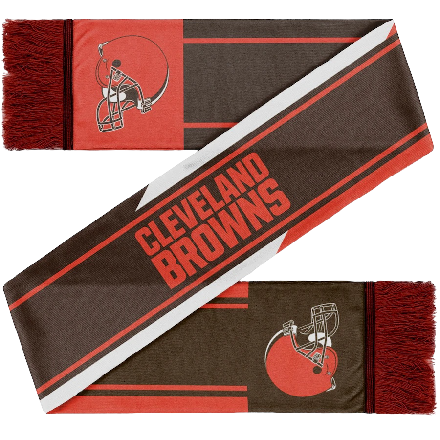 Cleveland Browns Color Wave Adult Knit Scarf