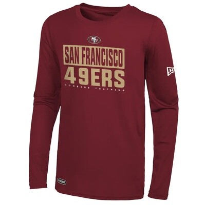 San Francisco 49ers Men’s Offsides Dri-Tek New Era Long Sleeve Combine Training Shirt