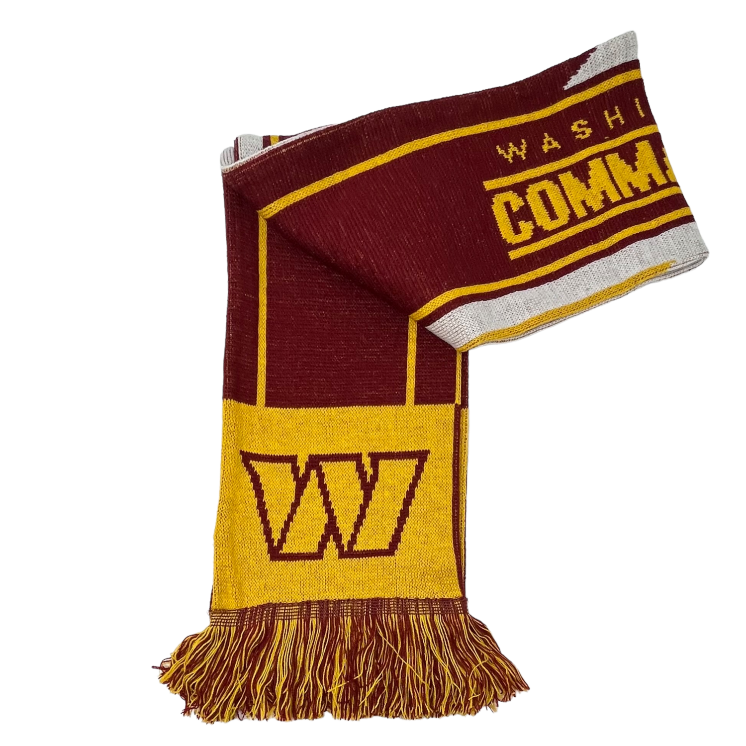 Washington Commanders Color Wave Adult Knit Scarf