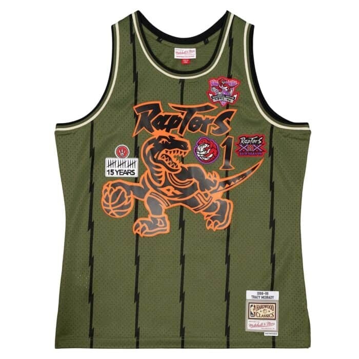 Toronto Raptors Tracy McGrady 1998-99 Flight Men's Mitchell & Ness Swingman Jersey