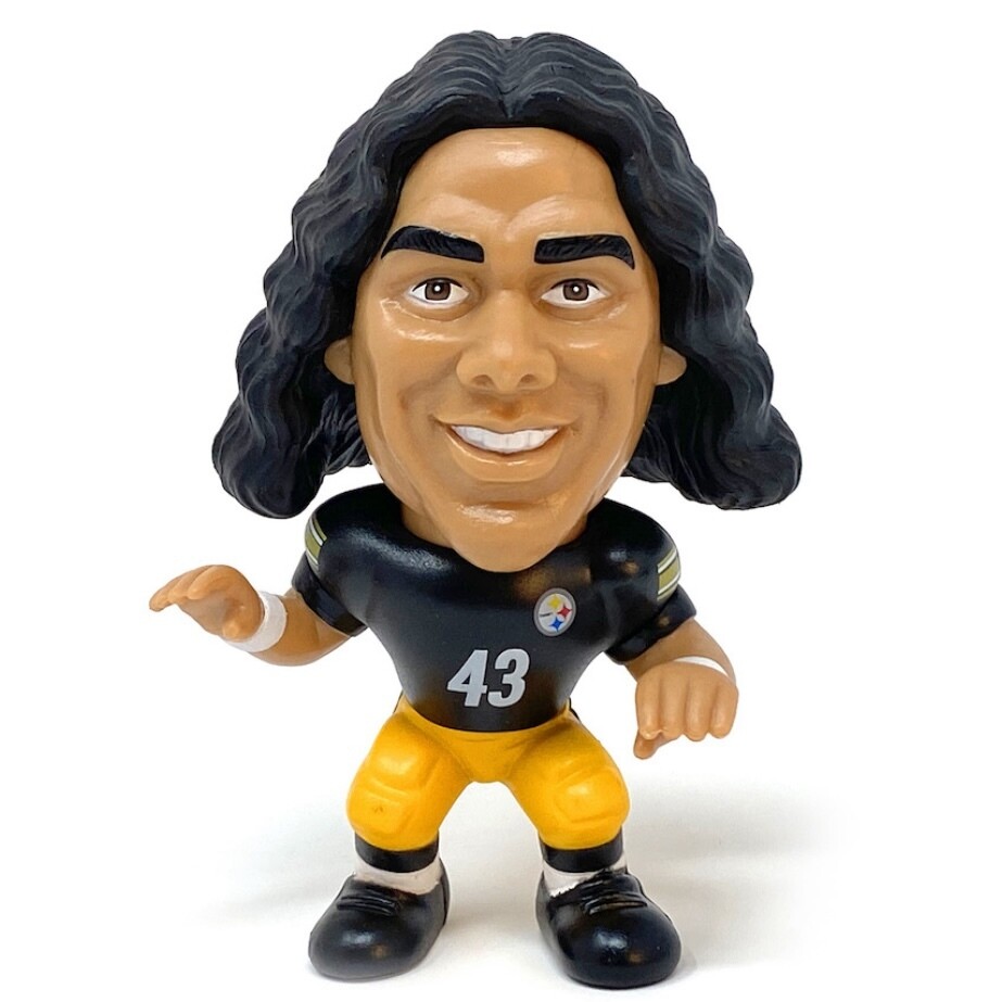 Pittsburgh Steelers Troy Polamalu Legends Big Shot Ballers Figure