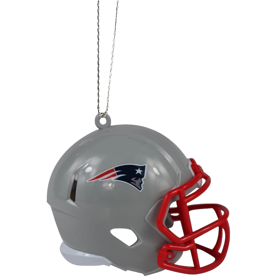 New England Patriots Team Helmet Christmas Ornament