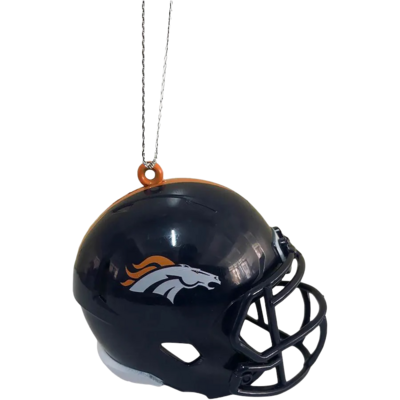 Denver Broncos Team Helmet Christmas Ornament