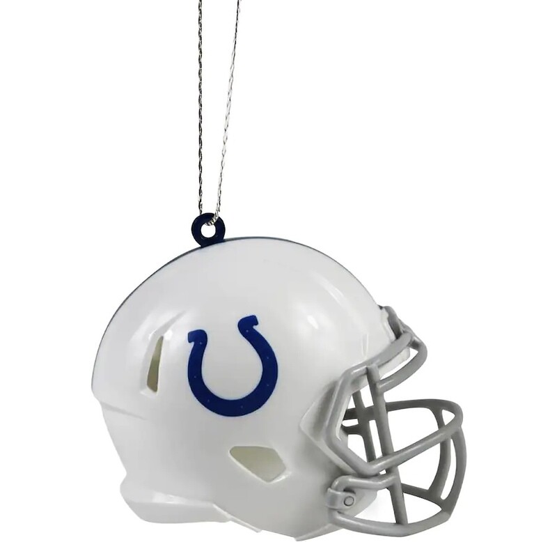 Indianapolis Colts Team Helmet Christmas Ornament