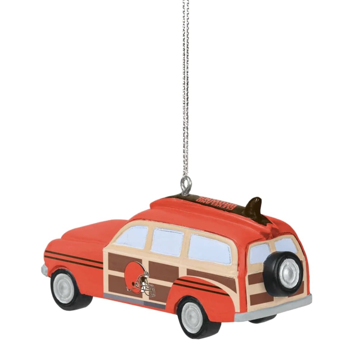 Cleveland Browns Station Wagon Ornament