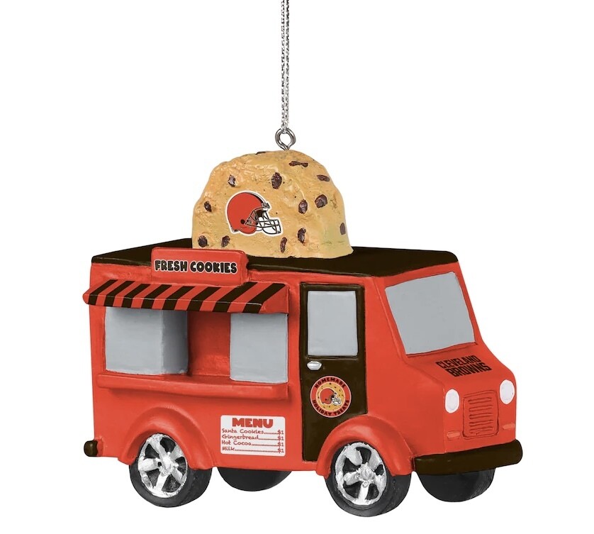 Cleveland Browns Food Truck Ornament