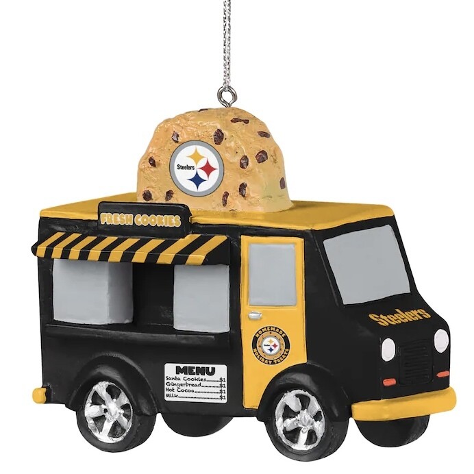 Pittsburgh Steelers Food Truck Ornament