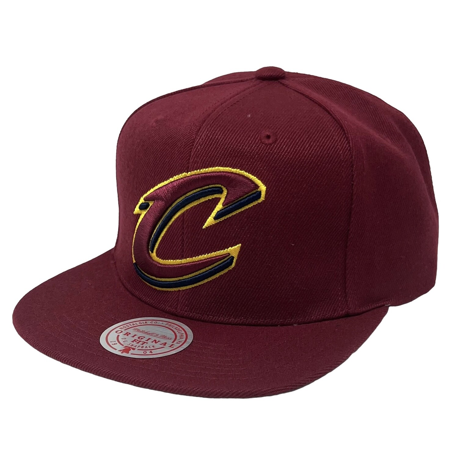 Cleveland Cavaliers Men’s Mitchell & Ness NBA Core Basic Snapback Hat