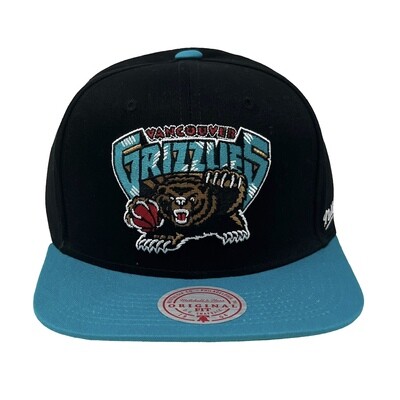 Vancouver Grizzlies Men’s Mitchell & Ness NBA Back in Action Snapback Hat