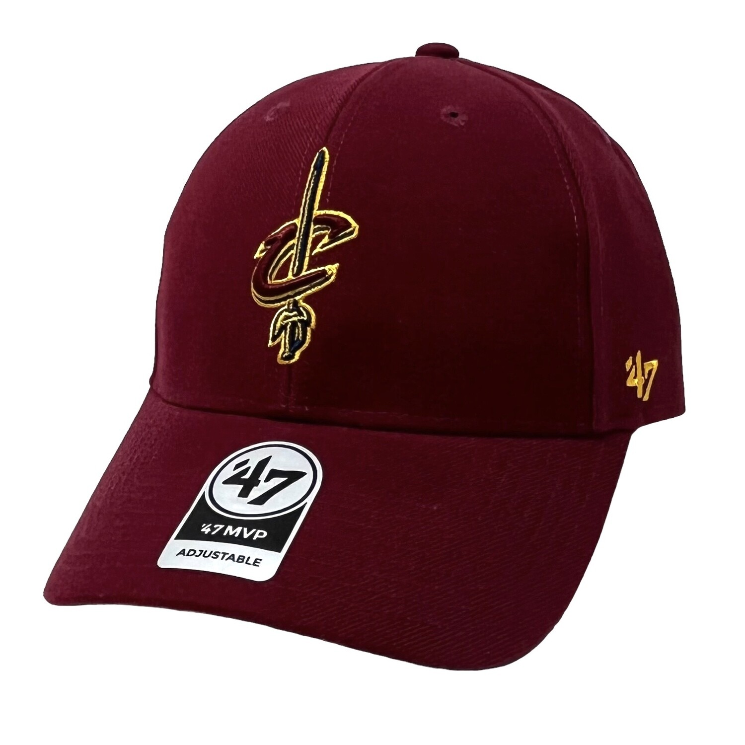 Cleveland Cavaliers Men's 47 Brand MVP Adjustable Hat