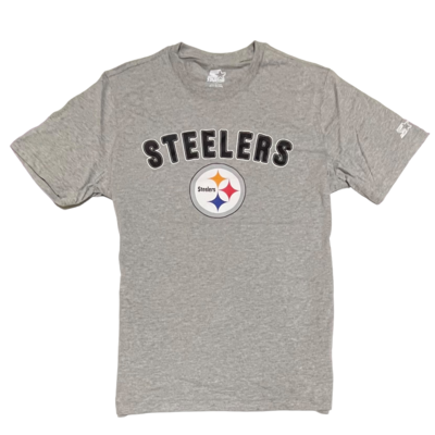 Pittsburgh Steelers Men’s Arch Grey Starter T-Shirt