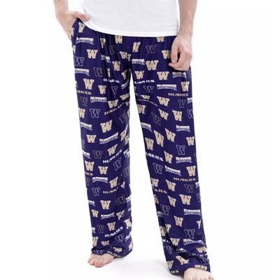Washington Huskies Men's Breakthrough Knit Pajama Pants