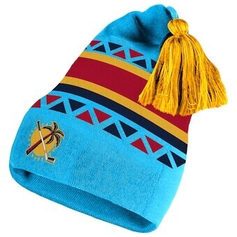 Florida Panthers Men's Adidas Reverse Retro 2.0 Pom Cuffed Knit Hat