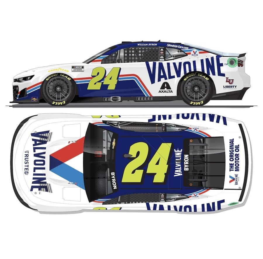 William Byron 2022 Camaro 1:64 Scale Diecast Car