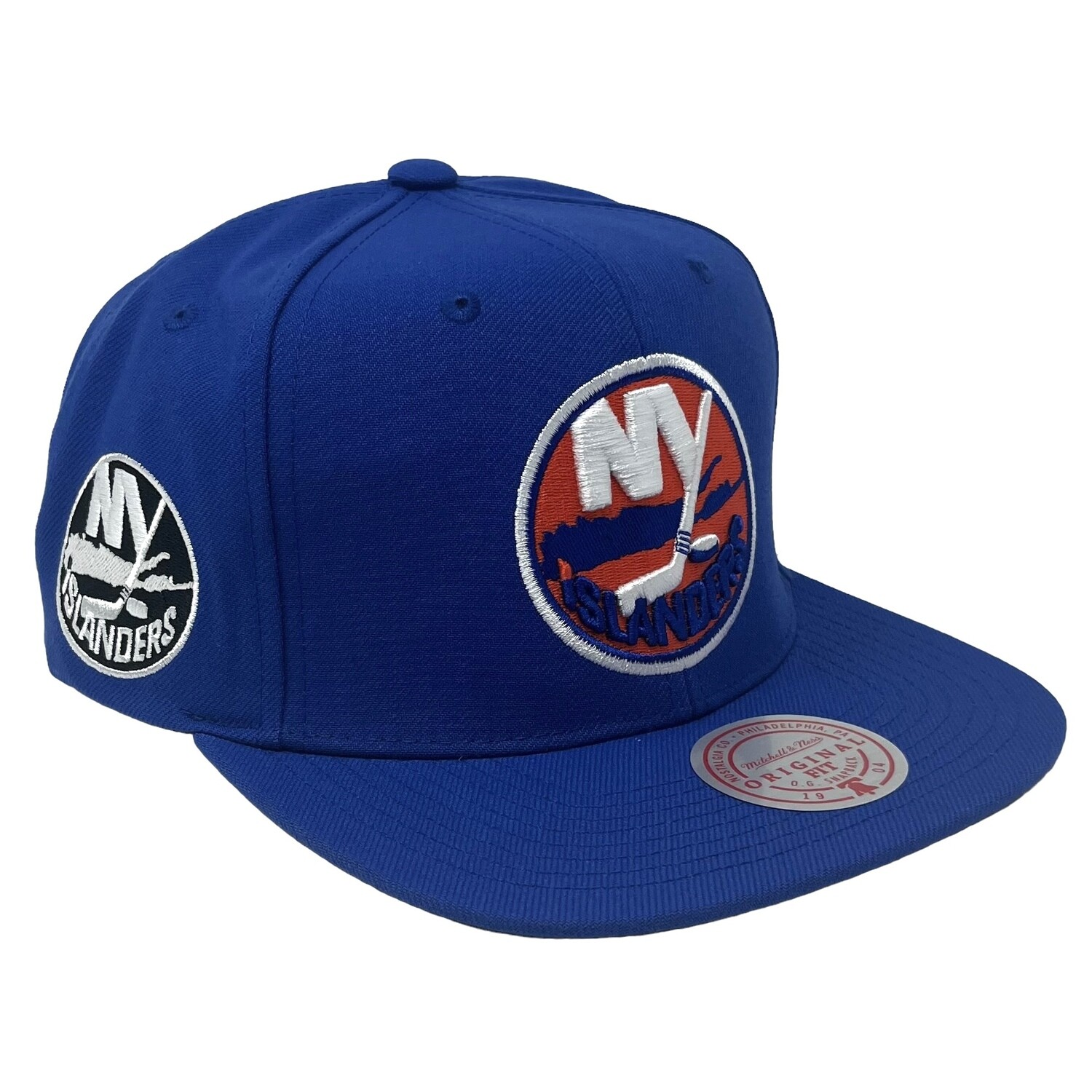 Mitchell & Ness NHL New York Islanders Vintage Script Snapback Hat