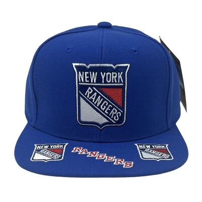 New York Rangers Men’s NHL Vintage Hat Trick Mitchell & Ness Snapback Hat