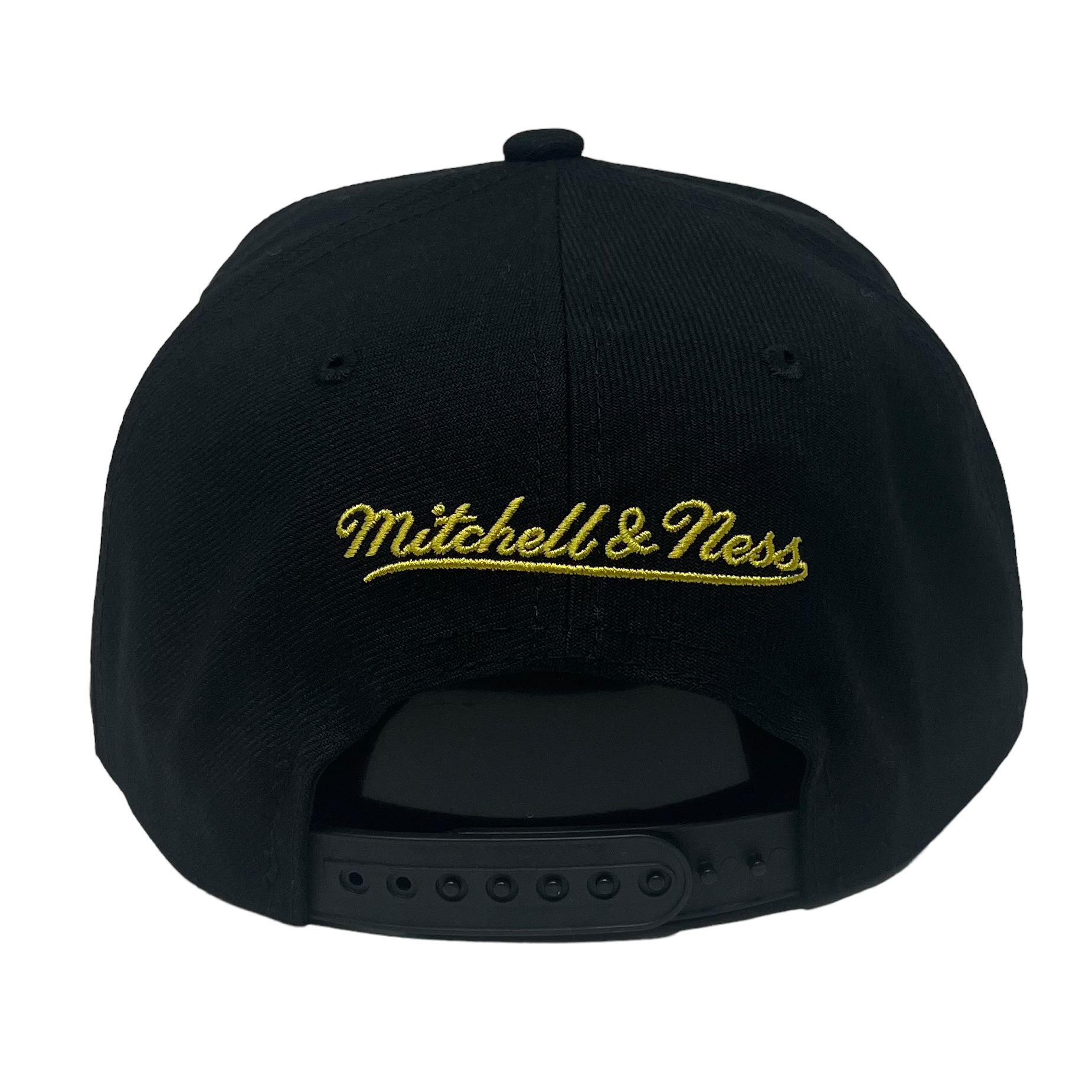 Mitchell & Ness Boston Bruins Alternate Flip Adjustable Snapback Hat Black  - Billion Creation