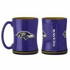 Baltimore Ravens 14oz Relief Coffee Mug
