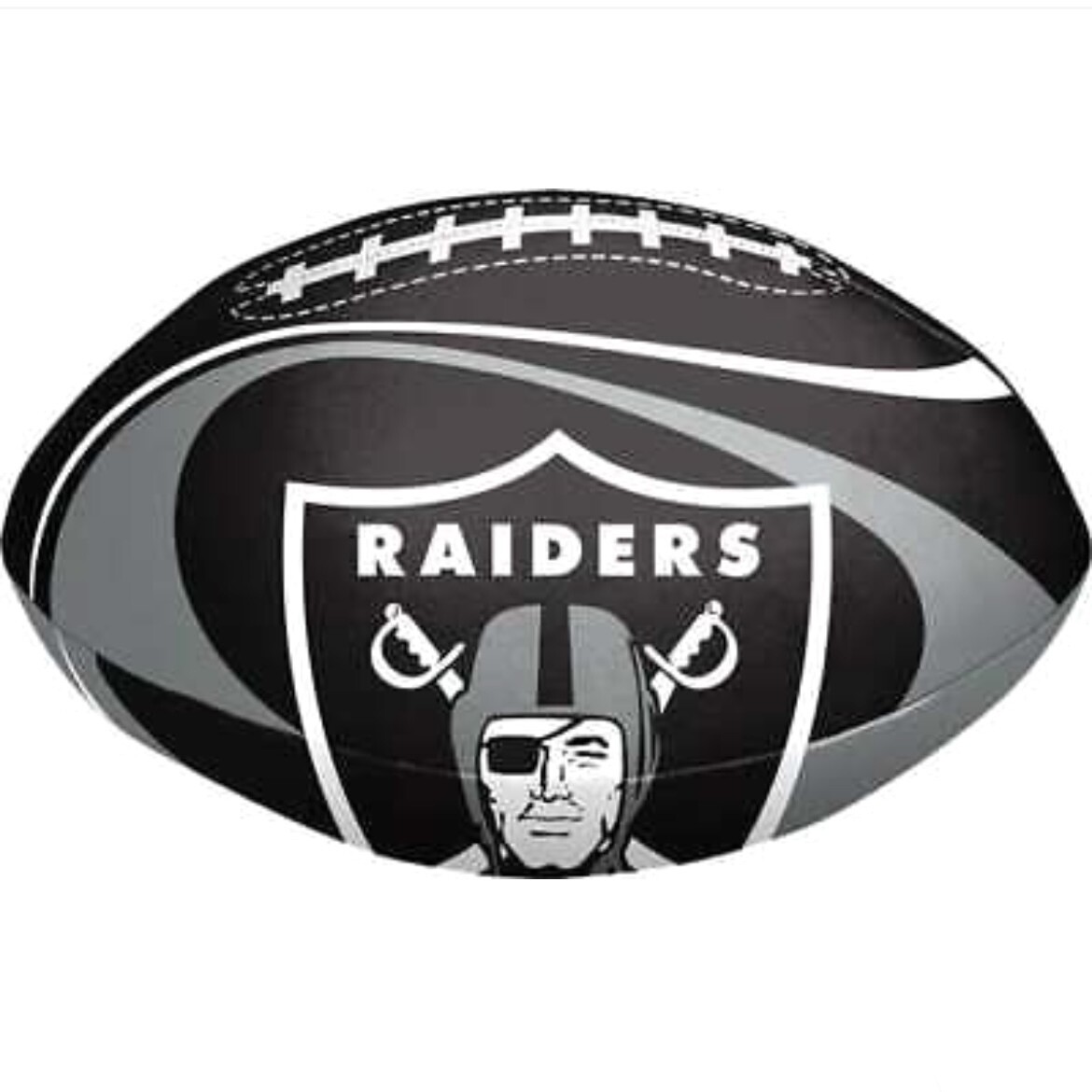 Las Vegas Raiders 8' Goal Line Softee Football