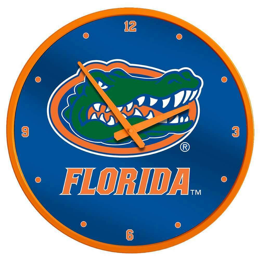 Florida Gators Modern Disc Wall Clock