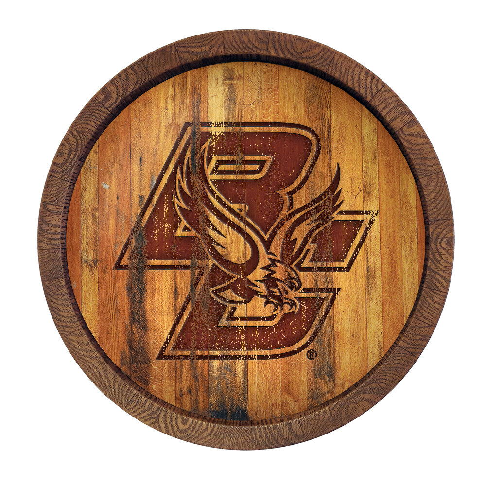 Boston College Eagles Branded "Faux" Barrel Top Sign