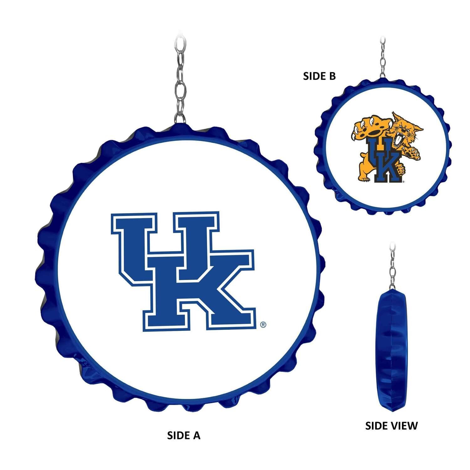 Kentucky Wildcats Bottle Cap Dangler