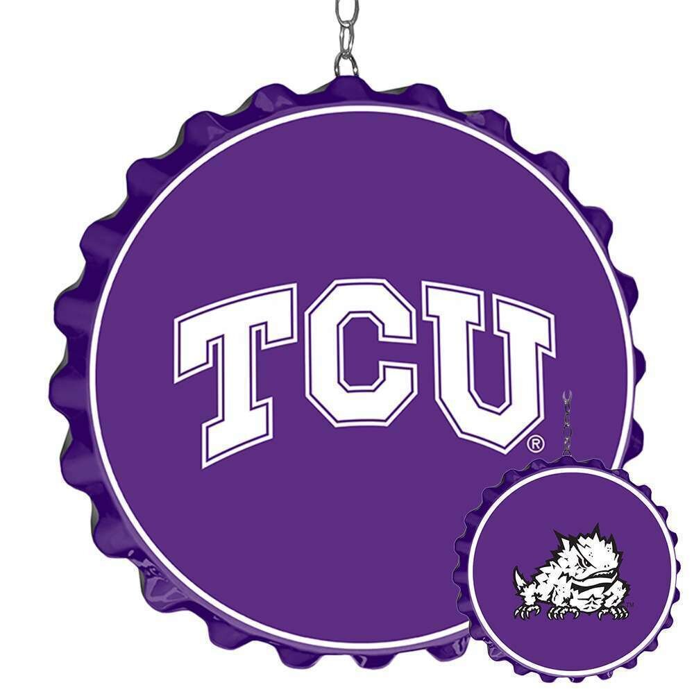 TCU Horned Frogs Bottle Cap Dangler