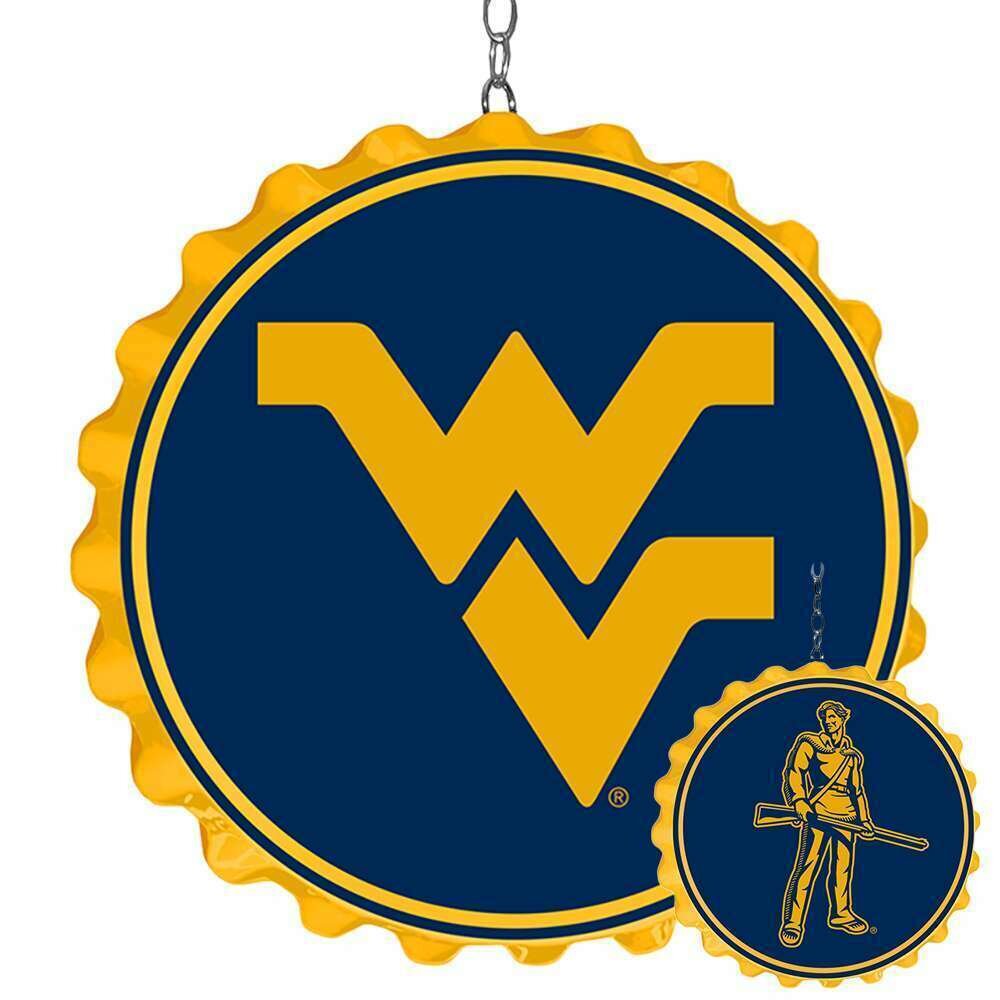 West Virginia Mountaineers Bottle Cap Dangler