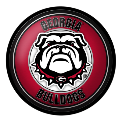 Georgia Bulldogs Uga Modern Disc Wall Sign