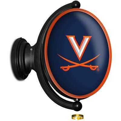 Virginia Cavaliers Original Oval Illuminated Rotating Wall Sign