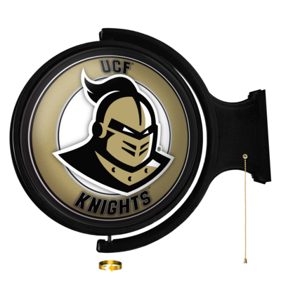UCF Knights Mascot Original Round Rotating Lighted Wall Sign