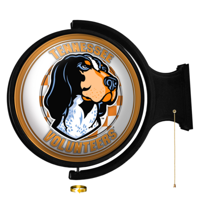 Tennessee Volunteers Mascot Original Round Rotating Lighted Wall Sign