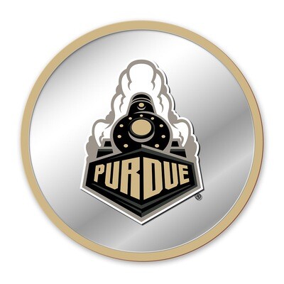 Purdue Boilermakers Special Modern Disc Mirrored Wall Sign