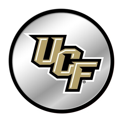 UCF Knights Modern Disc Mirrored Wall Sign
