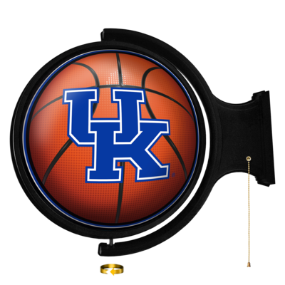 Kentucky Wildcats Basketball Original Round Rotating Lighted Wall Sign