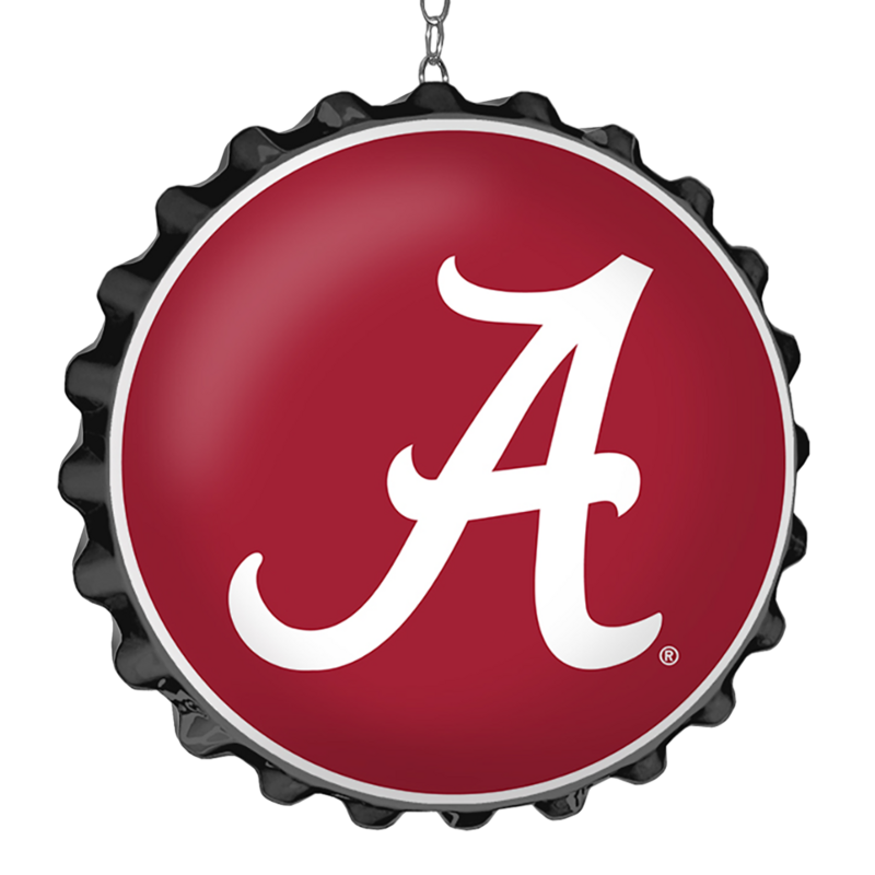 Alabama Crimson Tide A Bottle Cap Dangler