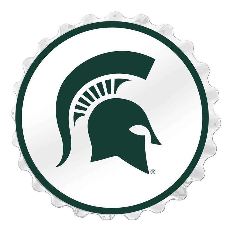 Michigan State Spartans Bottle Cap Wall Sign