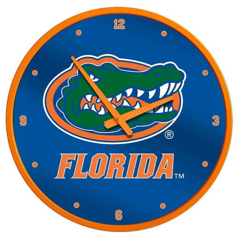 Florida Gators Modern Disc Wall Clock