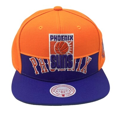 Phoenix Suns Men’s NBA Half N Half Mitchell & Ness Snapback Hat