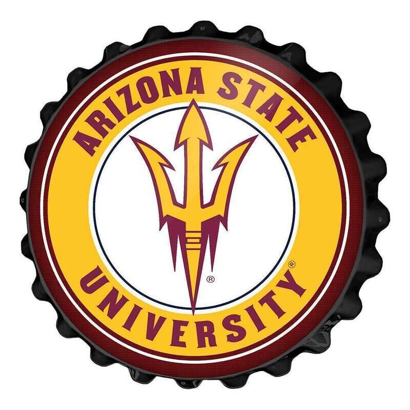 Arizona State Sun Devils Bottle Cap Wall Sign