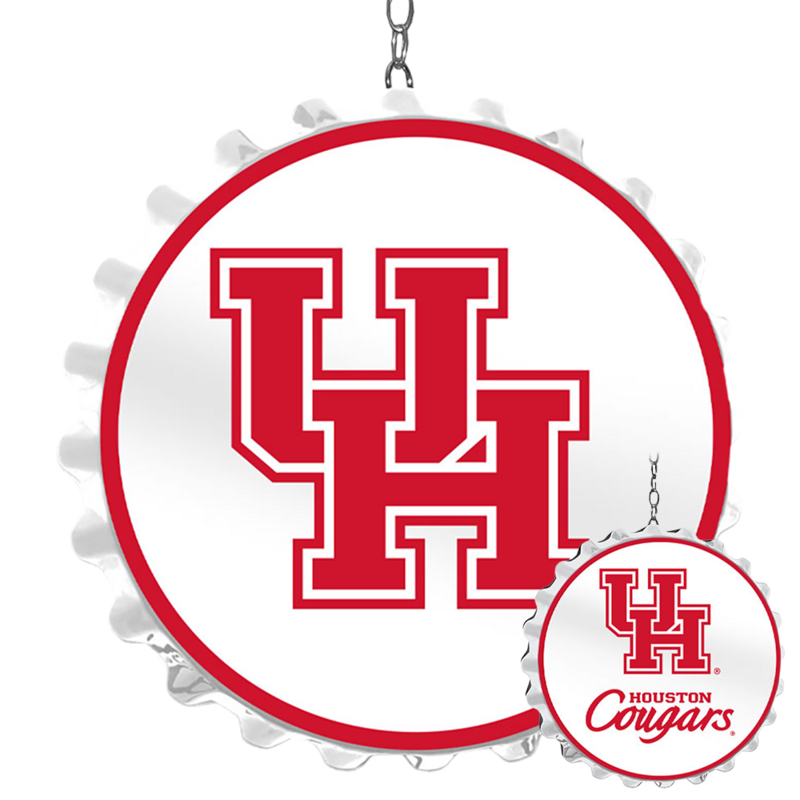 Houston Cougars Bottle Cap Dangler