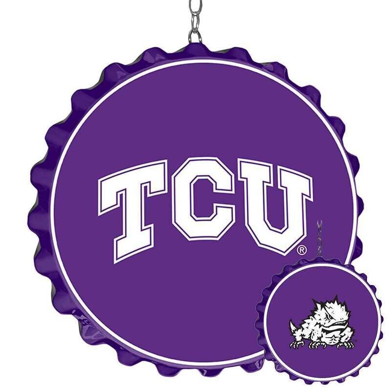 TCU Horned Frogs Bottle Cap Dangler