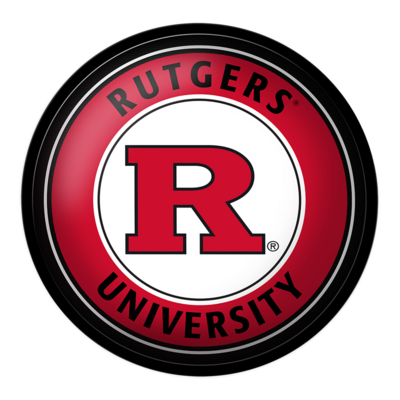 Rutgers Scarlet Knights Modern Disc Wall Sign