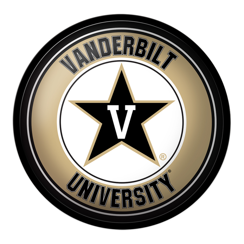 Vanderbilt Commodores Modern Disc Wall Sign