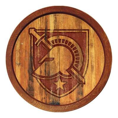 Army Black Knights Athena's Helmet Branded "Faux" Barrel Top Sign