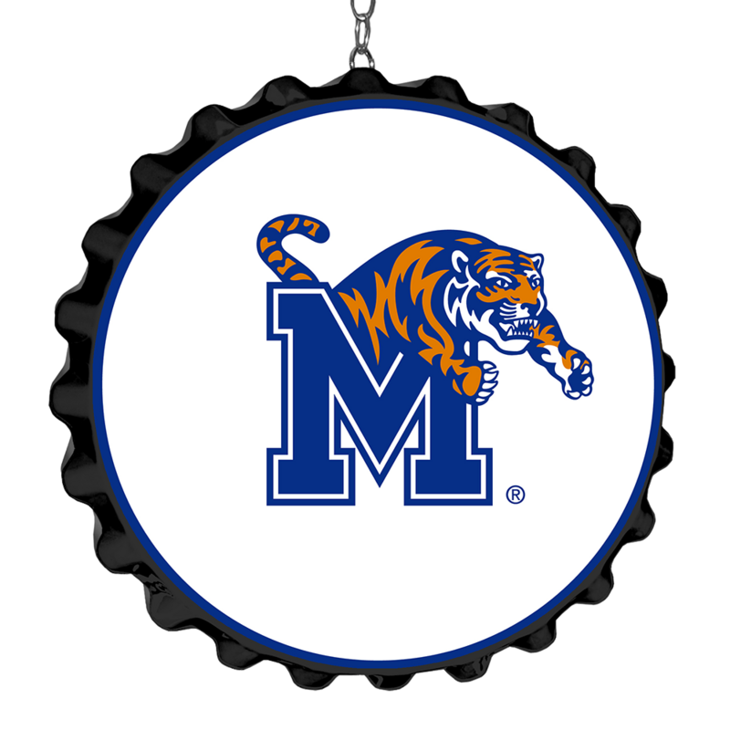 Memphis Tigers Bottle Cap Dangler