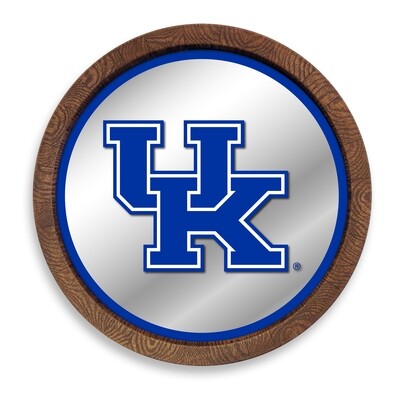 Kentucky Wildcats "Faux" Barrel Top Mirrored Wall Sign