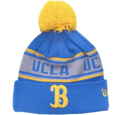 UCLA Bruins Men's New Era Cuffed Pom Knit Hat